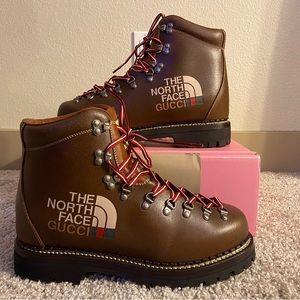 The North face x Gucci boots